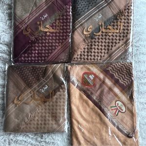 4 shemagh scarves bundle - custom